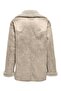 Women's Beige Onlylva Bonded Collar Coat Cc Otw Jacket 15322037-Safari - 2