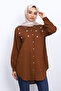 Brown Stone Detailed Tunic