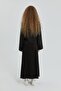Elastic Waist Flared Skirt Black - 4