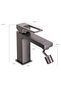 TRENDY'S bidet mixer, rectangular design, gray - 3