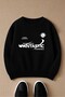 Unisex Fantastic Printed Oversize Sweatshirt