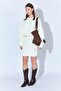 Women's Bone Hair Braided Skirt Sweater Set - 3