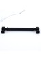 Furniture Drawer Kitchen Cabinet Cupboard Handles Kulb 22.4 cm 224 mm Striped Black Metal Handle - 5