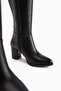Deniza Black Heeled Women's Boots - 3