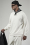 Trend Biz Sweat Pants Top and Bottom Set Oversize Fit Crew Neck - 4