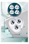 4 Pcs 3 Ball Bearing Goods Sliding Device with Rotating Wheels Goods Transport Device Stainless Steel - 4