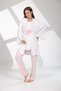 Women's Powder Fluffy Special Design Maternity Pajama Set