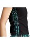 Women's Black T-Shirt W Aop Tee Jm1850 - 6