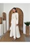 White Button Tweed Dress - 5