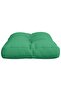 Pallet Cushion Green 50x40x12 cm Fabric - 5