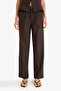 Brown Women's Trousers E7238Ax/Bn340 - 5