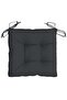 Chair Cushions 2 pcs Black 50x50x7 cm Oxford Fabric - 5