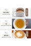 600ML Stainless Steel Tea Coffee Brewer with Filter Heat-Resistant Anti-Rust Multifunctional with Ha - 4