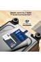 حامل جواز سفر ذكي من الجلد مع حماية RFID، وميزة تتبع Apple Find My Global، وشبكة لاسلكية - 8