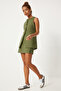 Mini Woven Skirt Lfn0062 Khaki - 2