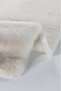 Palma Krem Peluş Post Halı - 4