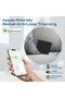 محفظة جلدية ذكية مزودة بخاصية حجب RFID، وميزة تتبع Apple Find My Tracker، وشحن لاسلكي، ومضادة للضياع - 4