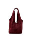 26014 Genuine Suede Leather Women's Shoulder Bag