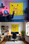 Pokemon Horizontal Wall Covering – Anime Themed Quality Fabric Room Decor Tapestry Wall Carpet - 5
