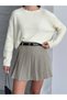 Women's Short Premium Fabric Basic Knit Sweater - 6