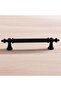 Furniture Kitchen Drawer Cupboard Cabinet Handle Knob Handles (96 mm - 9.6 cm) Matte Black Metal - 3