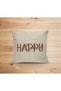 Double-Sided Printed Velvet Texture Autumn and Pumpkin Pattern Throw Pillow Cover - 7