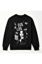 Dua Lipa Designed Unisex High Quality Cotton Sweatshirt with Circular Necklace