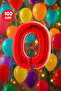 Foil number 0 red 40 inc 102 cm grabo - 4