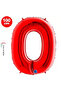 Foil number 0 red 40 inc 102 cm grabo