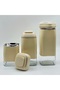3 Piece Lockable Vacuum Glass Jar Set Cream - 2