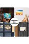 Acrylic Wall-Mounted Sign Holder by SLASA, 6 Pieces, Transparent Frame 6 × 4 Inches with Double-Sid - 7