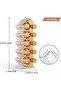 Lipstick Holder Organizer, 16 Spaces Acrylic Stackable Fish Shape Lipstick Tower, Lip Gloss Storage - 7