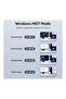USB-C Dual HDMI Adapter – 1080P@60Hz, 4 Display Modes, 60cm Cable, Space Grey | V1427A - 5