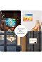 Acrylic Wall-Mounted Sign Holder by SLASA, 6 Pieces, Transparent Frame 6 × 4 Inches with Double-Sid - 8