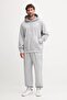 M Essential Relaxed Hoodie Men's Gray Sweatshirt Nf0A89Esdyx1 - 2