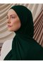 Bamboo Corded Jersey Shawl |   Color: Forest Green |   Size: 180X70Cm |   Hijab - 2