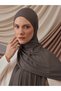Bamboo Corded Jersey Shawl |   Color: Gray Mink |   Size: 180X70Cm |   Hijab - 2