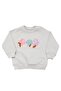 Baby Girl Gray Floral Embroidered 2-Piece Set - 3