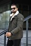 New Season Water and Cold Resistant Fur Detailed Winter Men's Coat