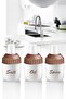 3 Piece Glass Oil Bottle Glass Salt Shaker Glass Spice Jar 212 ml Kitchen Set 7X14 cm - 4