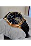 Gold Black Automatic Men's Wristwatch - 7