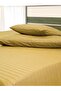 Hotel Linen King Bed Sheet 3pcs Set , 100% Cotton 250Tc Sateen 2cm Stripe