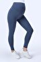 714 Gray Color Extra Soft Textured, Shaping / Sculpting and Flexible High Waist Maternity Leggings with Effective Effect - 2
