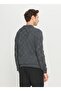 Crew Neck Standard Anthracite Melange Men's Sweater Ace049261483_Anm - 5