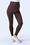 344 High Waist Maternity Leggings with Brown Color Recovery and Extra Stretchy Effect - 4