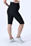 715 Black Color Extra Soft Textured, Shaping / Sculpting and Flexible Effective High Waist Maternity Leggings - 6