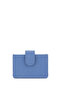 Unisex Genuine Leather Ice Blue Card Holder