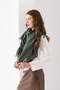 Plain Tasseled Triangle Scarf 100% Acrylic |   Women's Knitwear Shawl Scarf - Triangle Model Acrylic Scarf - 4