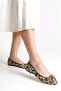 Mary Women's Casual Round Toe Ballerina Leopard Print Ballet Flats - 4