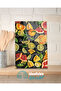Fruit Patterned Glass Cutting Board (36X23 cm) - 7